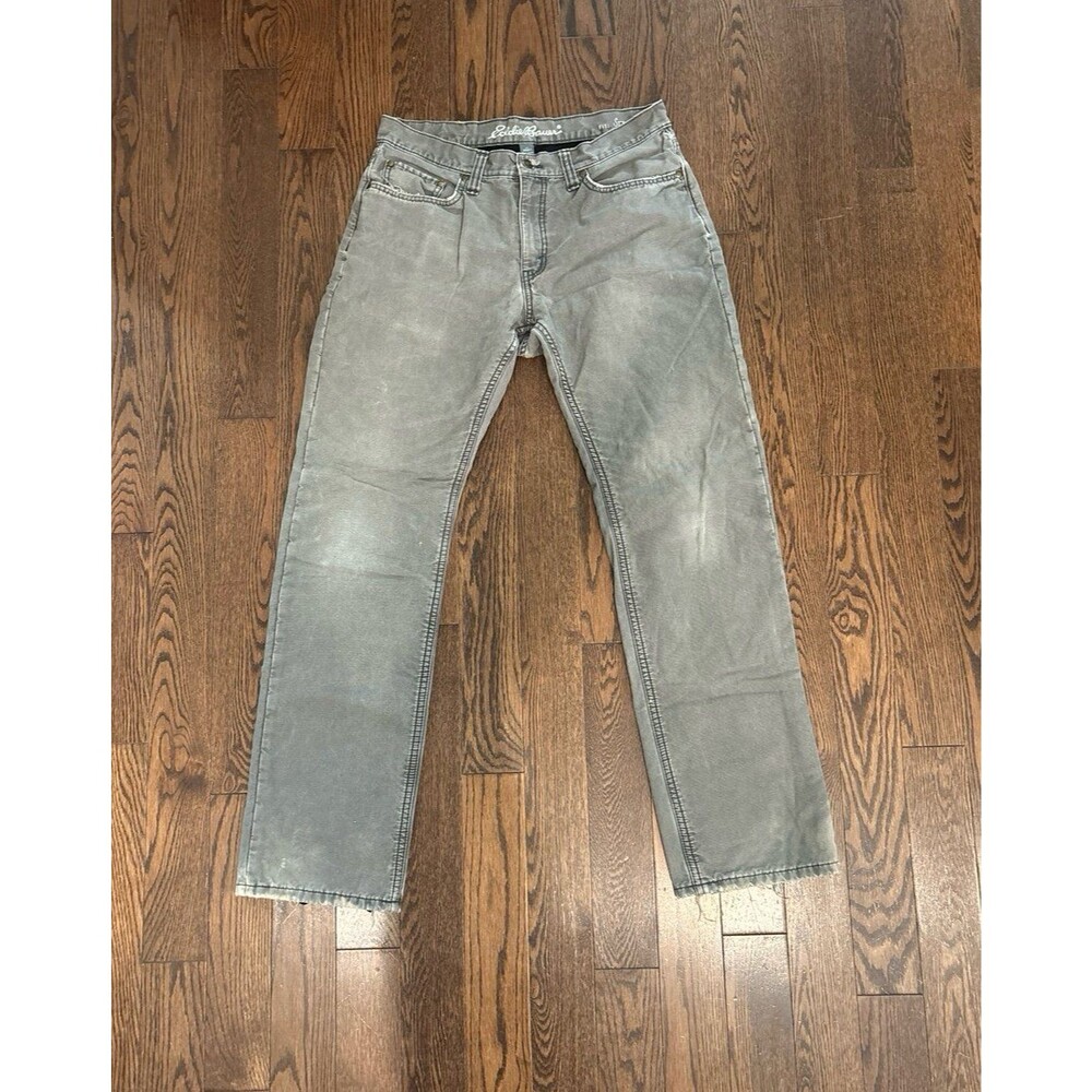 Eddie Bauer fleece lined straight pants 34 x 34